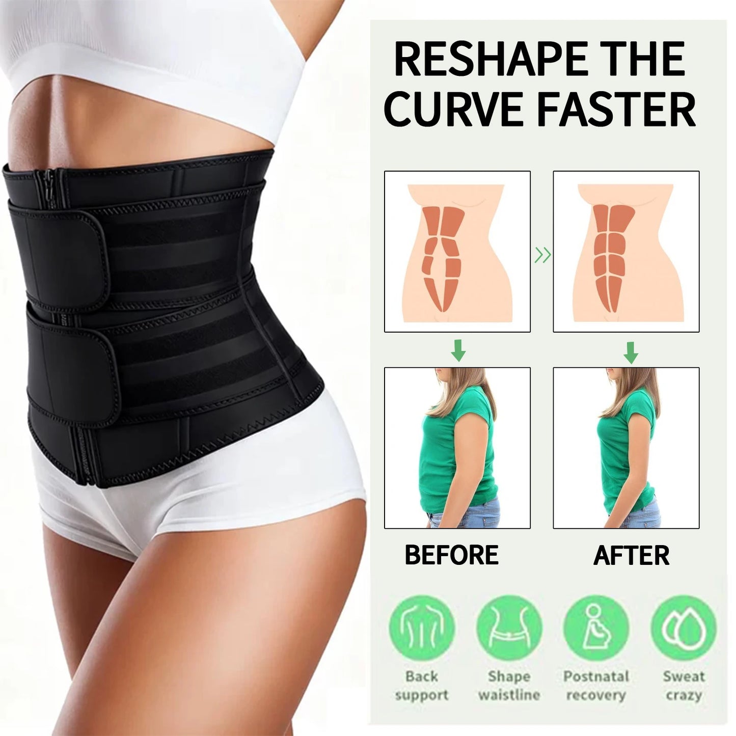 Adjustable Waist Trainer